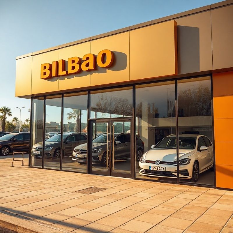 Fachada exterior del concesionario Vividrdelta en Bilbao